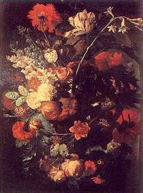 Jan van Huysum Vase of Flowers on a Socle oil painting picture